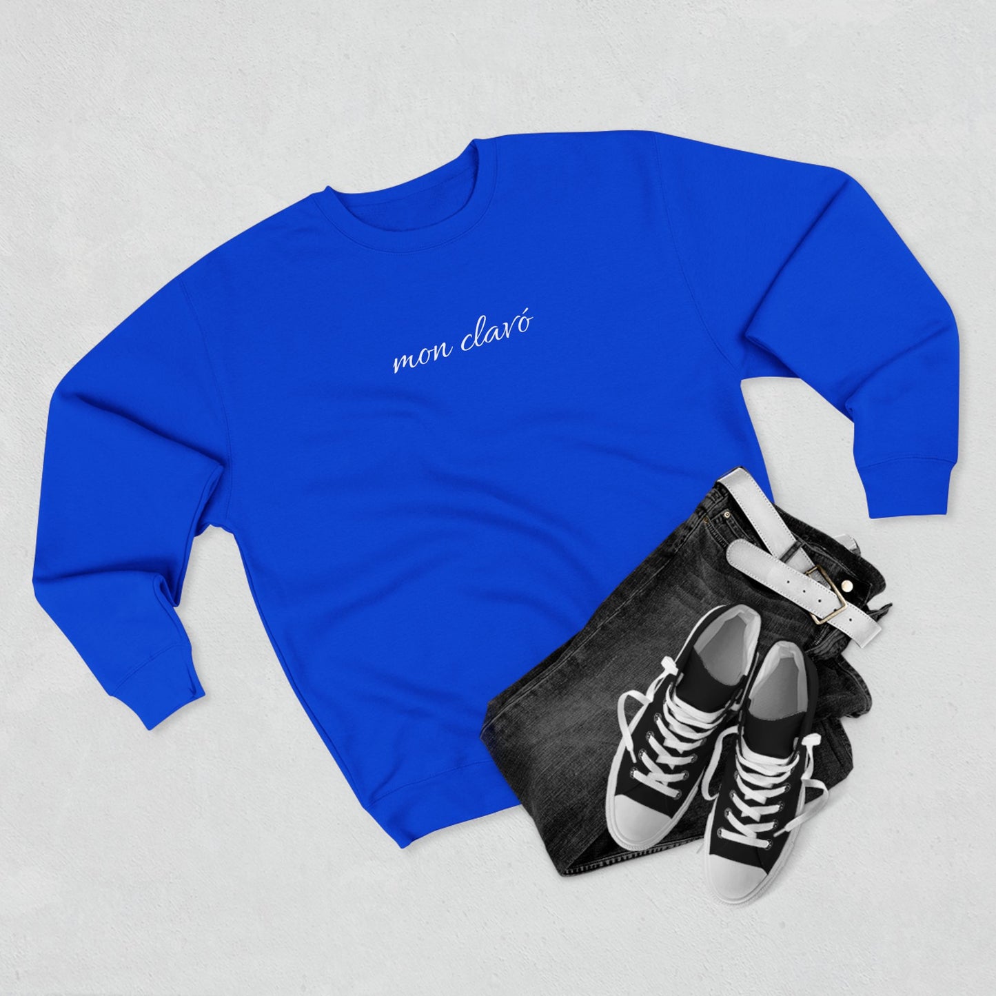 Mon Clavó sweatshirt, grey basic.