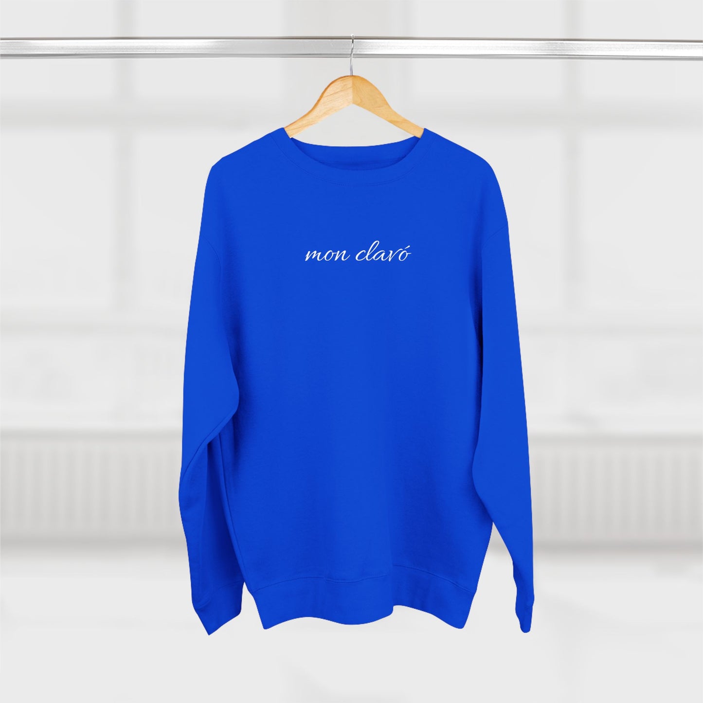 Mon Clavó sweatshirt, grey basic.