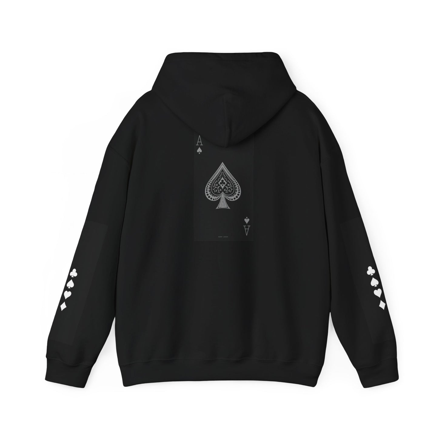 hoodie AS style all black
