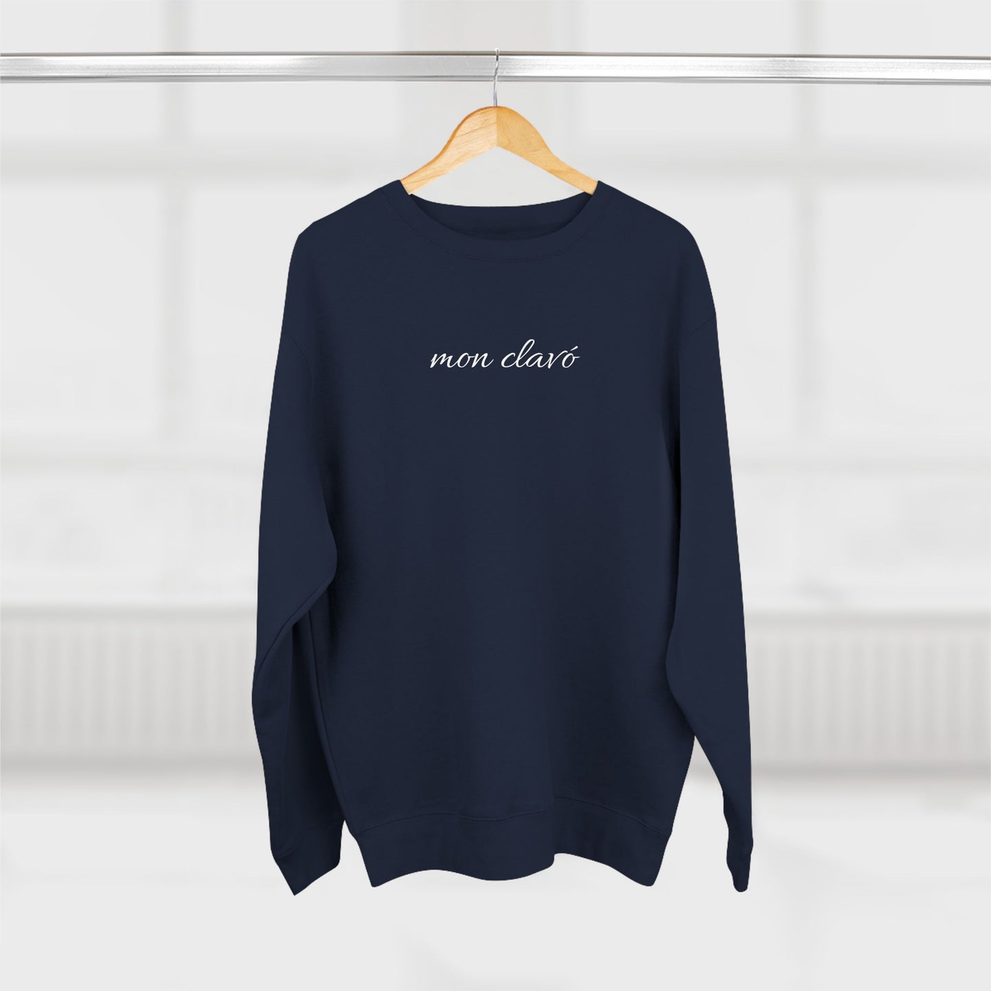 Mon Clavó sweatshirt, grey basic.