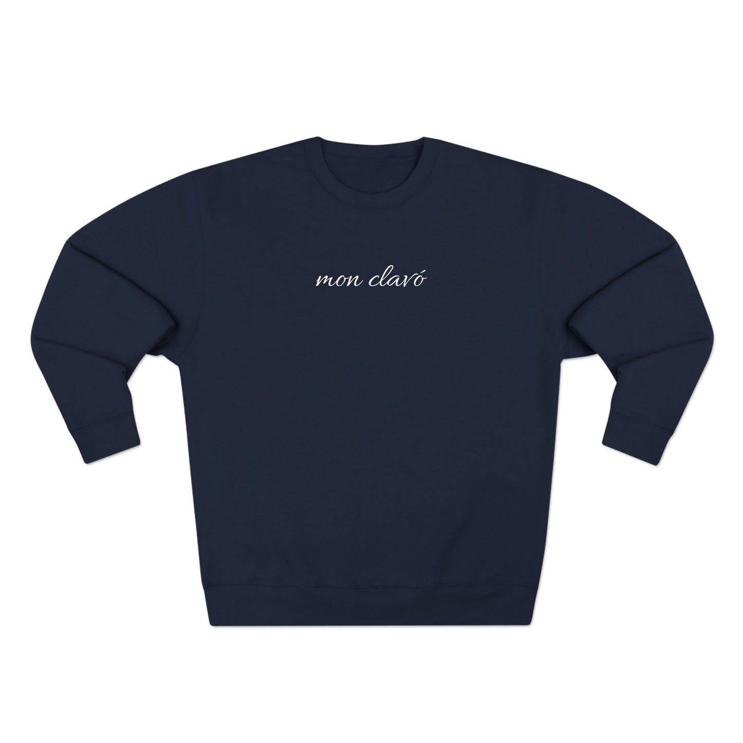 Mon Clavó sweatshirt, grey basic.