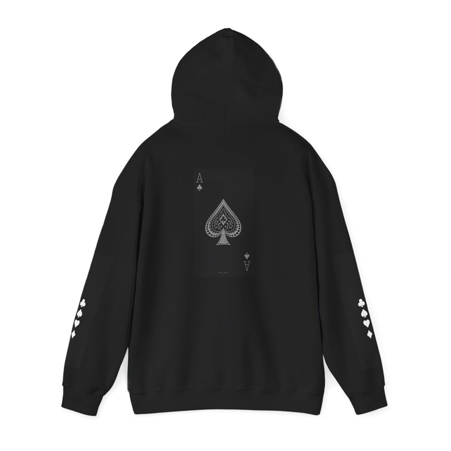 hoodie AS style all black